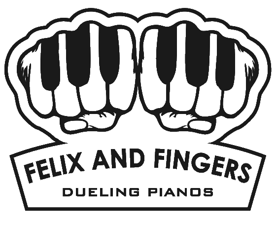 Chicago Dueling Pianos | Felix and Fingers Logo