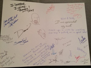 thank you card testimonial