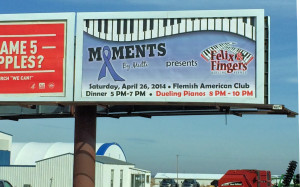 moments by mutti presents felix and fingers billboard