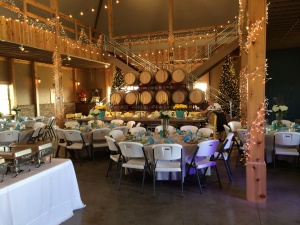 Breitenbach Winery Tool Shed Wedding Reception