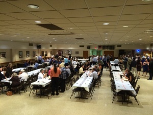 Eagles Lodge Wedding Tables (Mattoon IL)