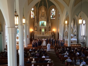 Templeton Iowa Sacred Heart Catholic Church Wedding