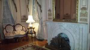 Elms mansion fireplace