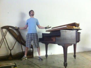 Piano Plate Removed