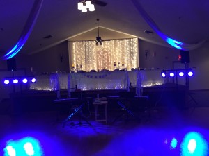 vista grande dance head table
