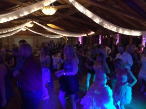 dance floor hawks view bride