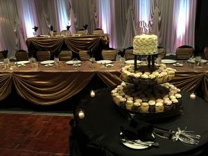 Wedding cake and Head Table