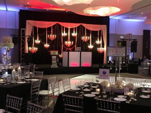 A great background Rosemont corporate event