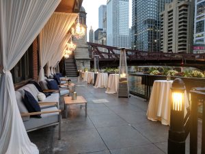 Outdoor patio - River Roast Wedding