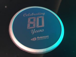 robinson engineering 80th anniversary