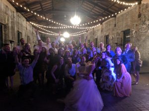 GA state railroad museum wedding