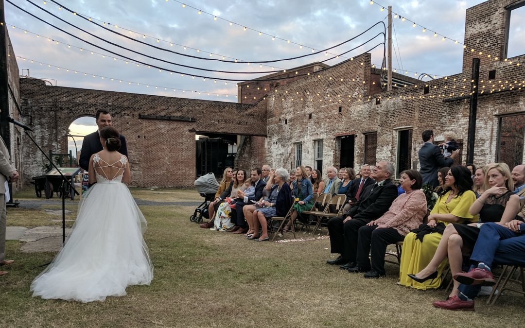 GA State Railroad Museum Wedding