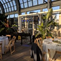 Garfield Park Conservatory Wedding piano