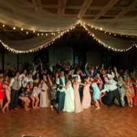 Two Brothers Roundhouse Wedding in Aurora party