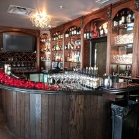 Capri Wedding in Downers Grove bar