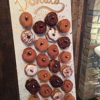 Fishermen's Inn Wedding doughnuts