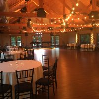 Fishermen's Inn Wedding indoor reception