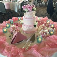 Whitetail Ridge Wedding cake