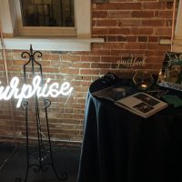 CAVU Surprise Wedding decor