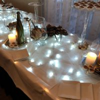 Ohio Lake Club Wedding table
