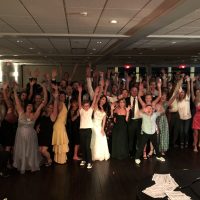 Ohio Lake Club Wedding guests