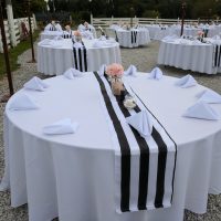 Prairie Cross Farm Wedding table setting