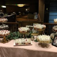 Diamond Jo Wedding dessert buffet