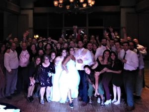 Bride & Groom hitting the dance floor at Eagle Ridge Resort & Spa.