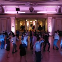 UW Madison Wedding dance floor