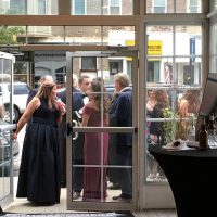 Uptown Center Wedding entrance