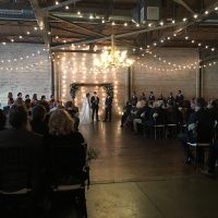 Green Bay Gather Wedding ceremony