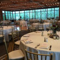 Hyatt Lodge Oak Brook Wedding reception space