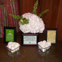 Riverside Inn Wedding table decor