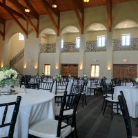 Villa Bellezza Winery Wedding banquet room