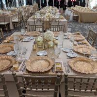 Monte Bello Estate Wedding table setting