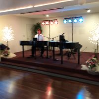 Tanglewood Hills Pavilion Wedding stage