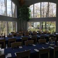 Northport Bay Retreat Wedding banquet space