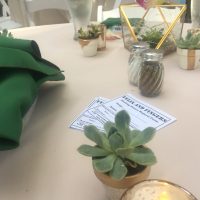 Sunken Gardens Florida Wedding request slips