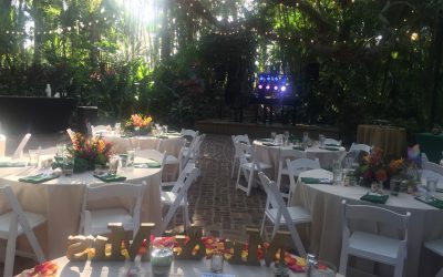 Sunken Gardens Florida Wedding