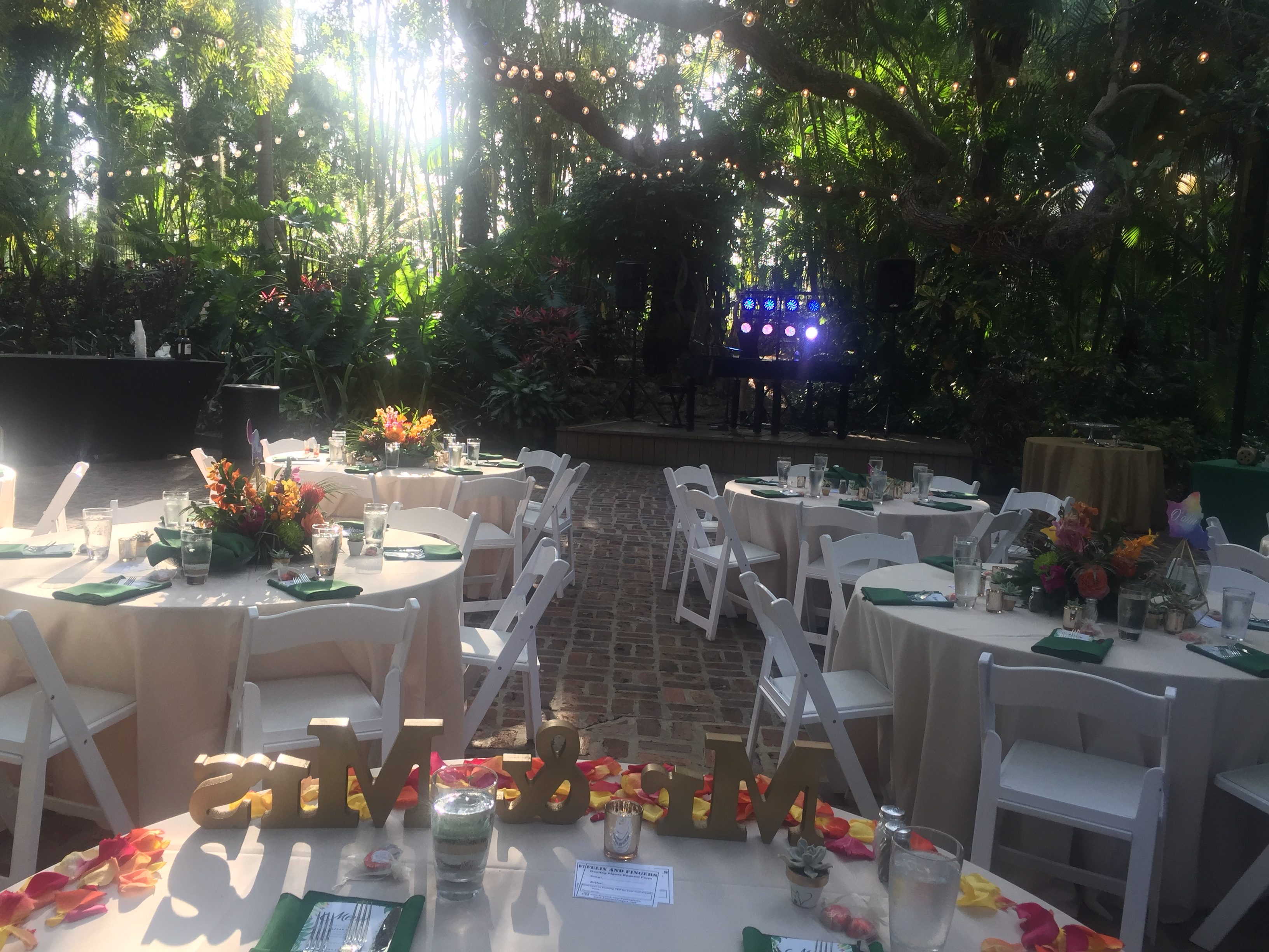 Sunken Gardens Florida Wedding Main