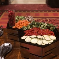 Bloomington Normal Marriott Fundraiser crudites