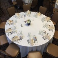 Georgios Orland Park Wedding table setting