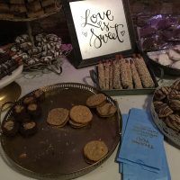 Elgin Haight Wedding Party sweets table