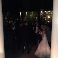 New Orleans Elms Mansion Wedding courtyard