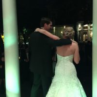 New Orleans Elms Mansion Wedding bride and groom