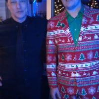 Tetra Pak Holiday Party performers Chris and Mike