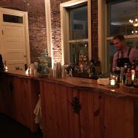 Epiphany Farms Restaurant Wedding bar area