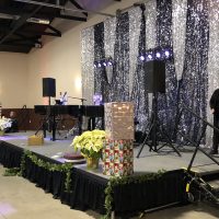 Hy-vee Holiday Party stage