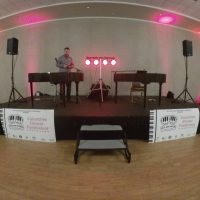 Mount Zion Parks Valentine Fundraiser stage