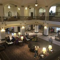 Hotel Blackhawk Davenport Wedding Event lobby